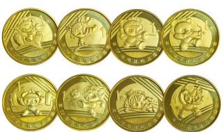 奥运会纪念币发行量